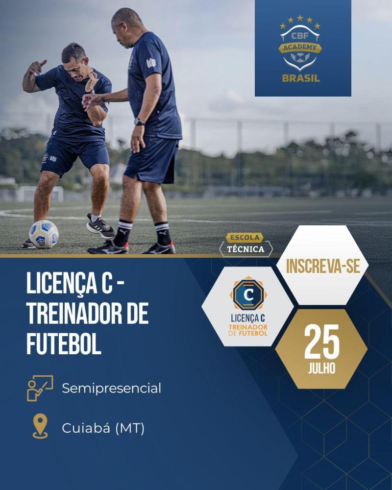 CBF Academy e FMF abrem inscrições para curso gratuito Licença C