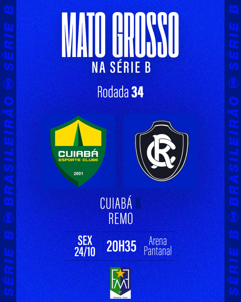 Cuiabá enfrenta o Remo na Arena Pantanal pela 34ª rodada