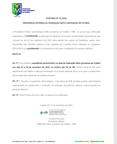 Portaria horário extraordinário eleições