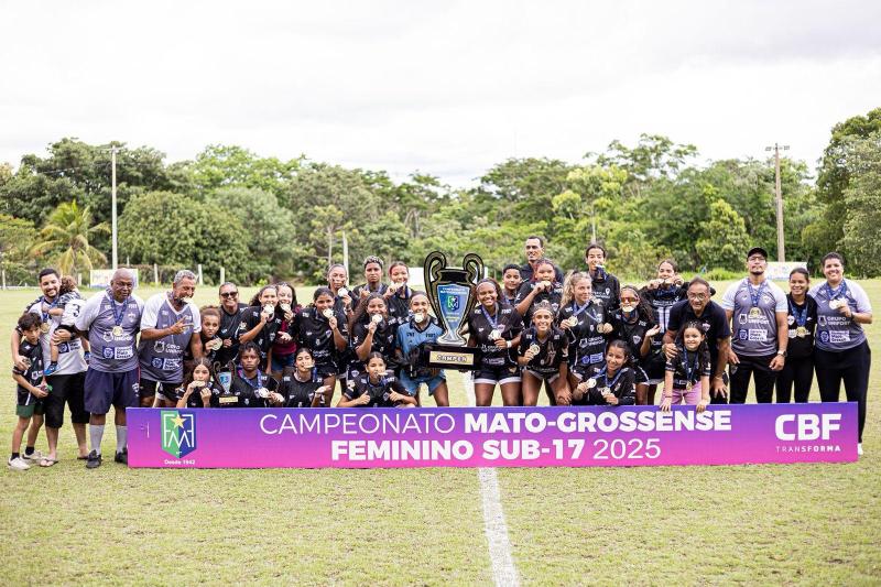 Ação conquista o título do Mato-Grossense Feminino Sub-17