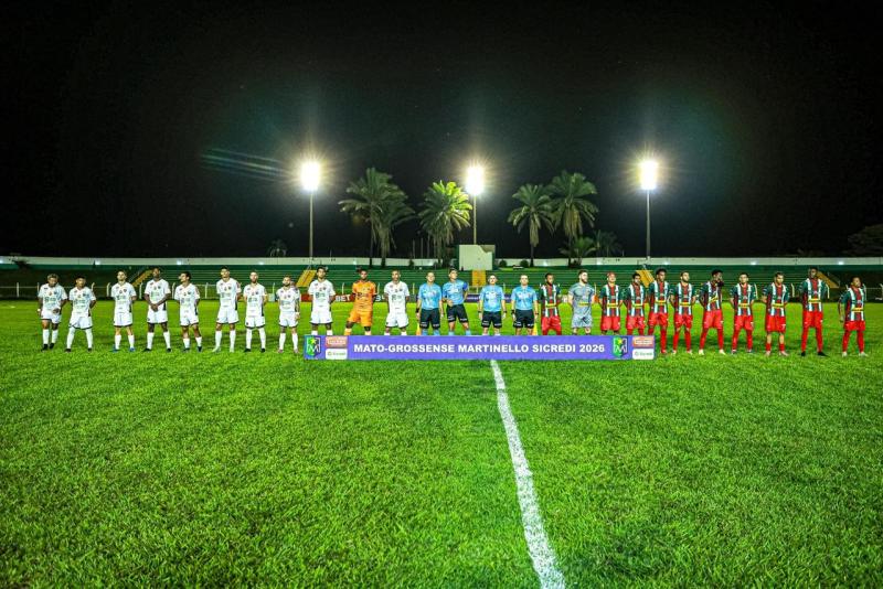 Três partidas movimentam o sábado pela terceira rodada do Mato-Grossense Martinello Sicredi 2026 