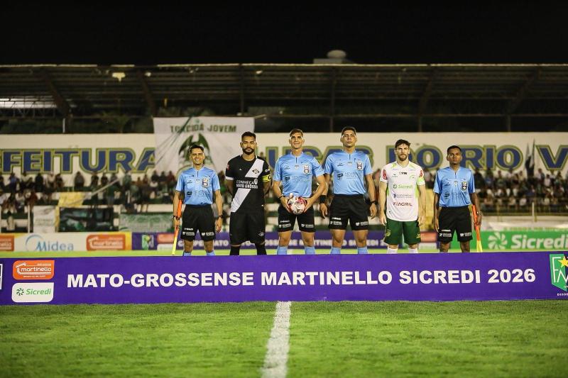 Quarta rodada do Mato-Grossense 2026 tem três jogos realizados nesta quarta-feira