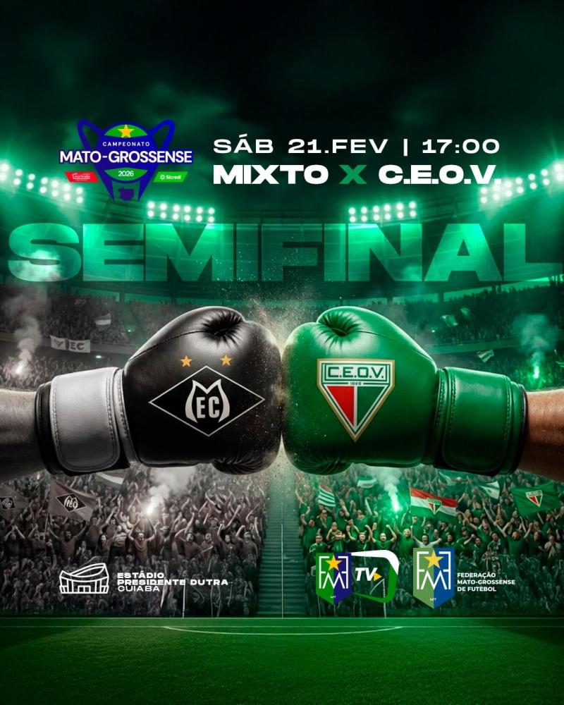  Clássico dos Milhões define o primeiro finalista do Campeonato Mato-grossense 2026