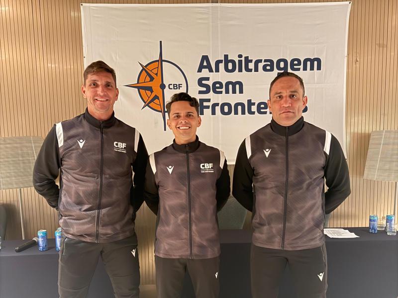 Árbitros de Mato Grosso participaram da pré-temporada de promissores da CBF