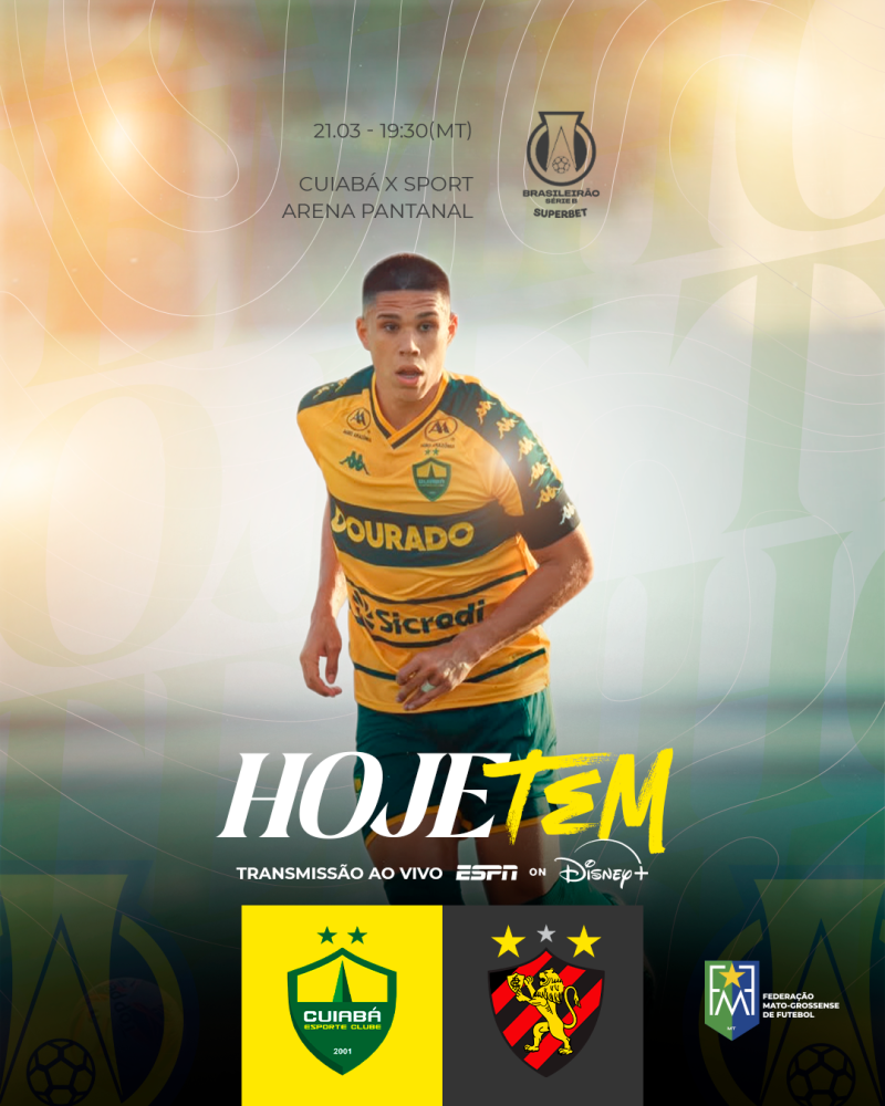 Cuiabá estreia na Série B do Brasileiro neste sábado na Arena Pantanal