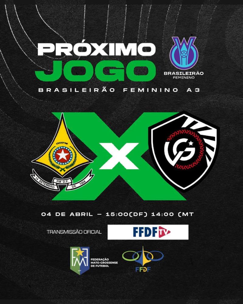 Várzea Grande enfrenta o Cresspom pela 3ª rodada do Brasileiro Feminino A3 