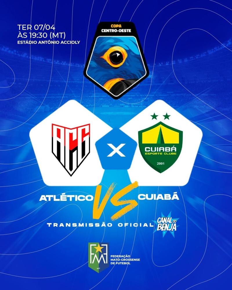Cuiabá enfrenta o Atlético-GO pela 3ª rodada da Copa Centro-Oeste