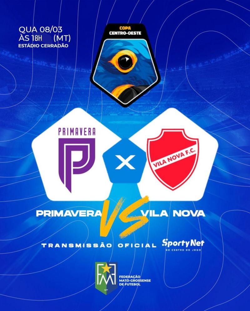 Primavera volta a campo pela Copa Centro-Oeste diante do Vila Nova