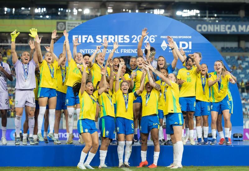 Brasil vence o Canadá e conquista a FIFA Series de forma invicta na Arena Pantanal