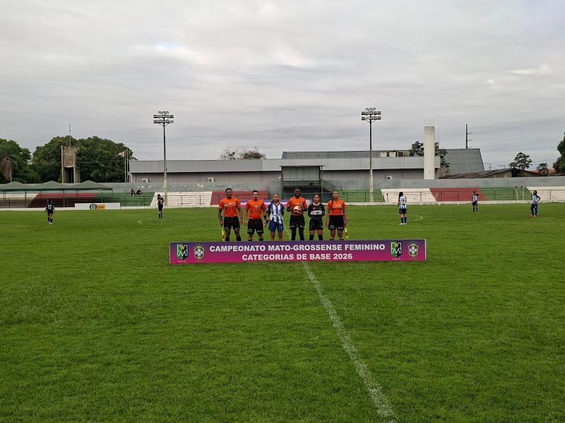 Segunda rodada do Mato-grossense Feminino Sub-20 é encerrada