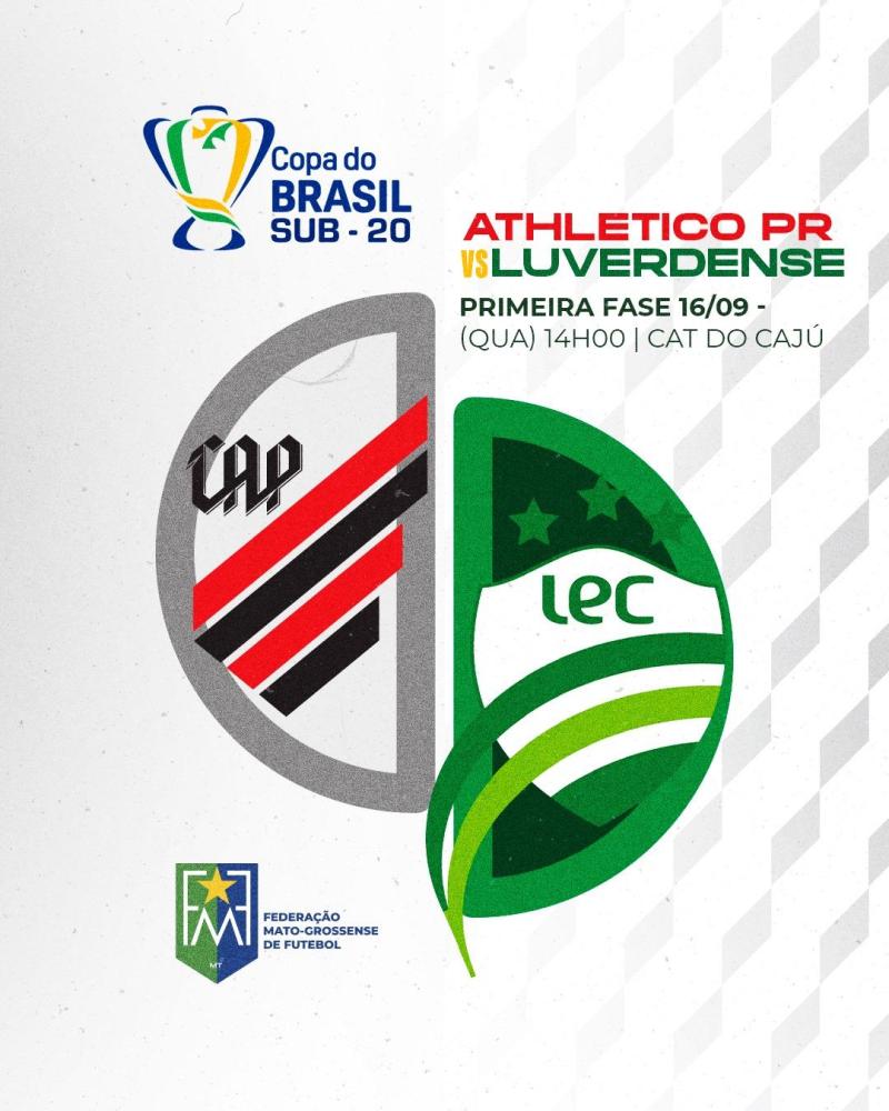 Cuiabá e Luverdense estreiam na Copa do Brasil Sub-20