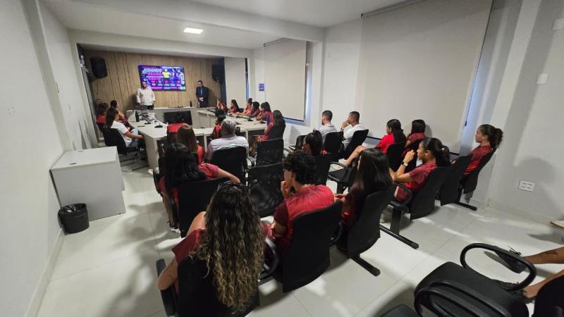 CEOV recebe orientações sobre regras do jogo antes da estreia no estadual feminino