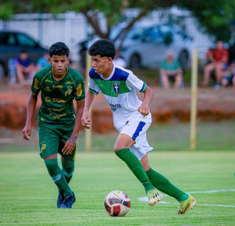 Sub-15 tem três vitórias e um empate nos jogos de ida das oitavas de final