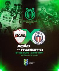 Ação recebe o Itabirito pela 11ª rodada do Brasileirão Feminino Série A2