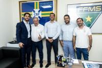 Diogo Pécora cumpre agenda institucional em Mato Grosso do Sul junto a comitiva da CBF